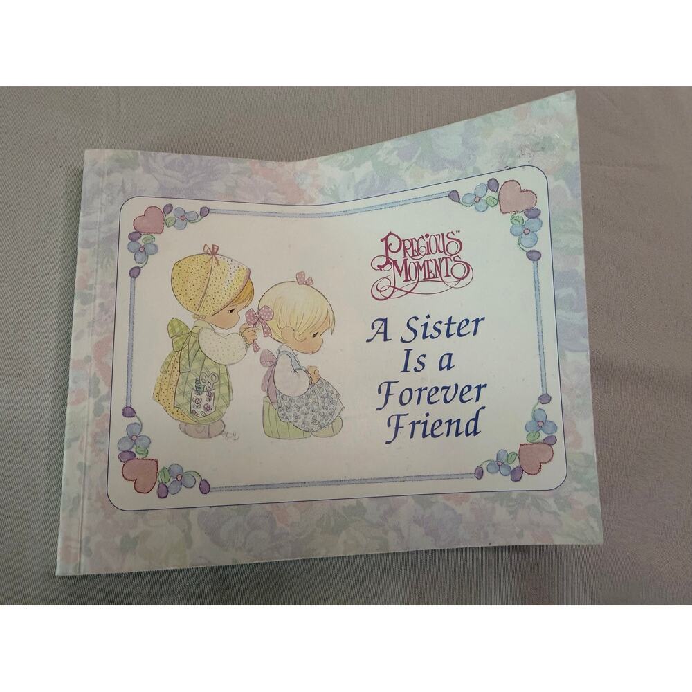 Precious Moments A Sister Is A Forever Friend Mini Gift Book 1997